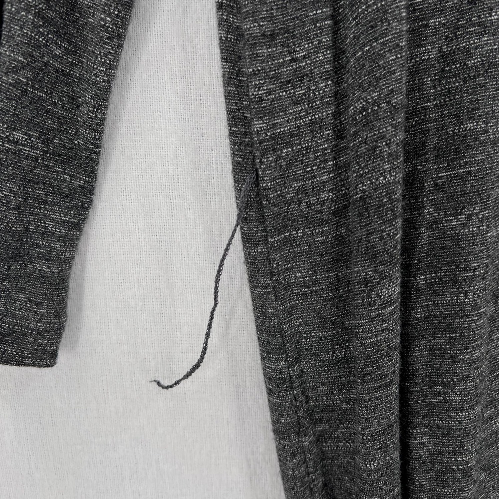 ANTHROPOLOGIE DOLAN Sarana Dress Womens Small Gray Black White Collared Belt - Picture 11 of 14